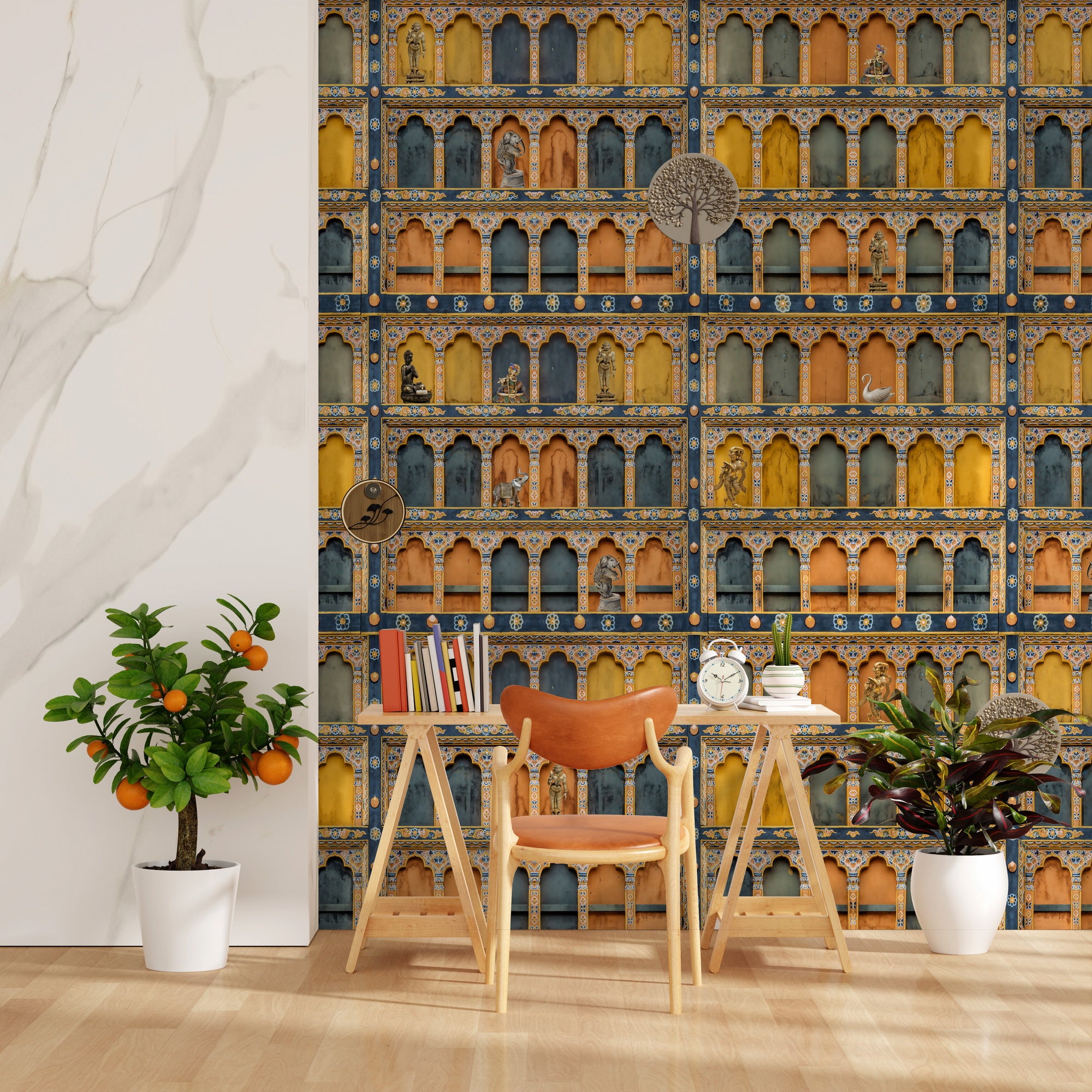 Heritage Arches: "Kala" Wallpaper