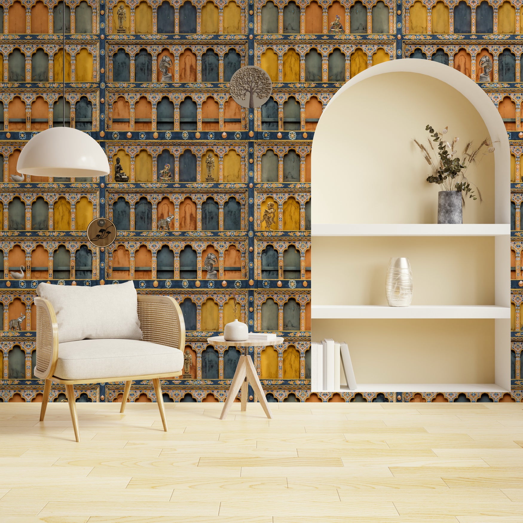 Heritage Arches: "Kala" Wallpaper