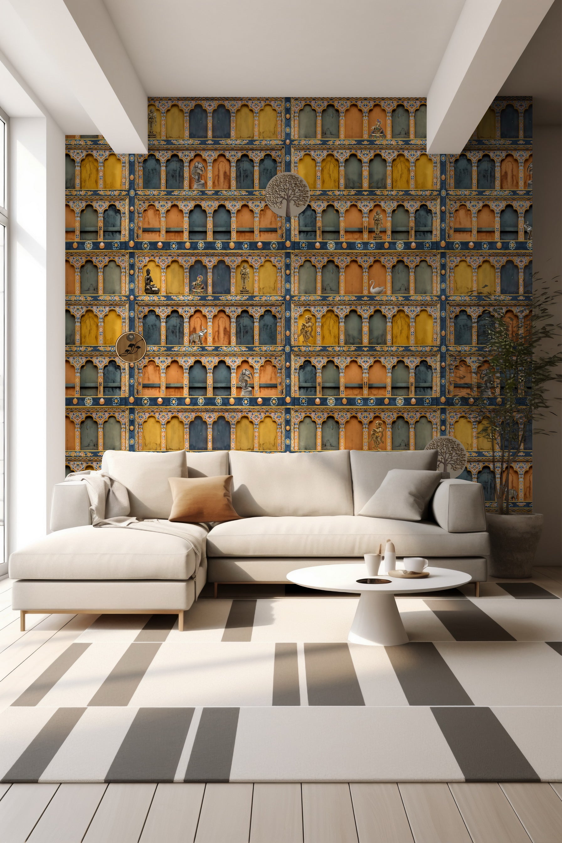 Heritage Arches: "Kala" Wallpaper