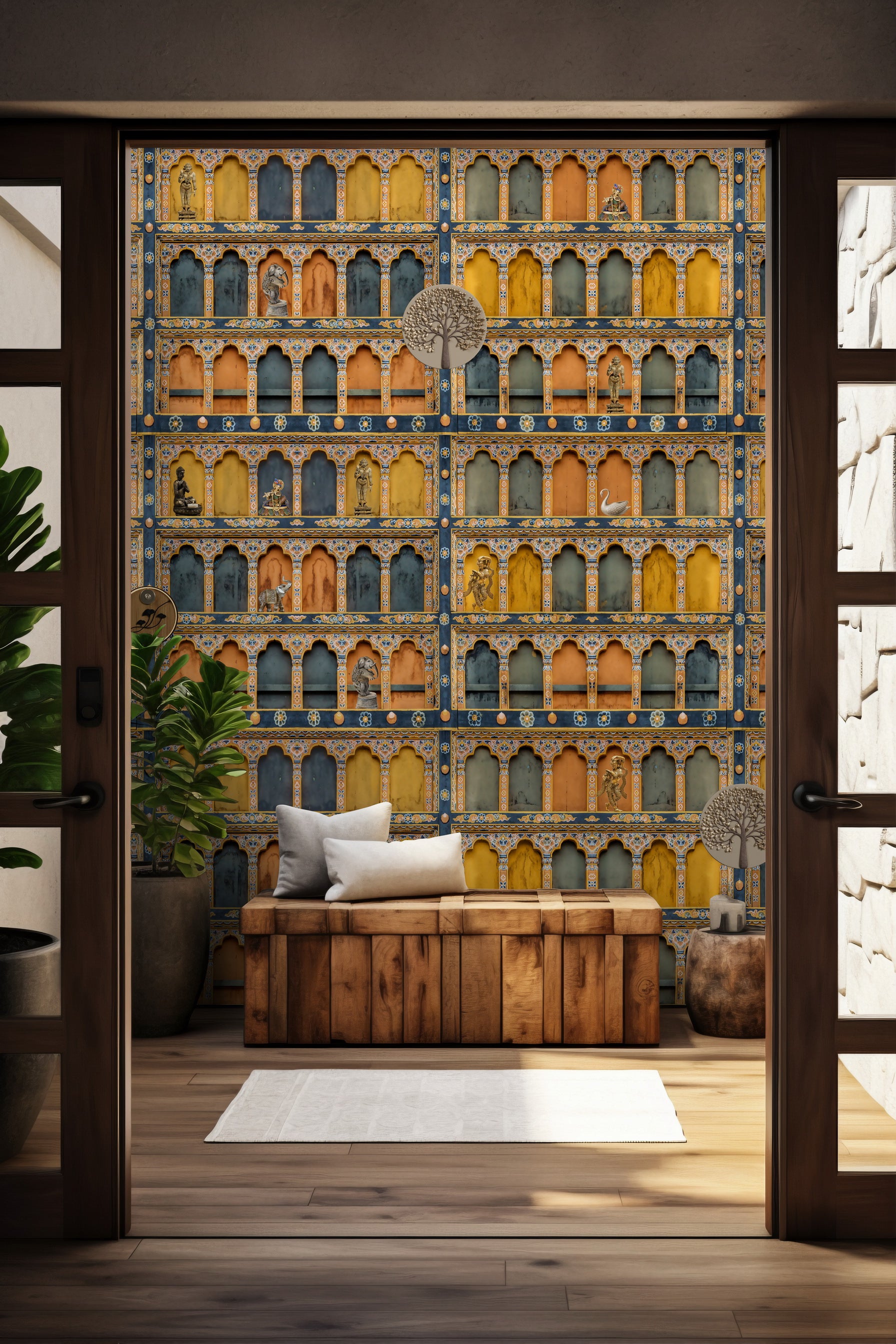 Heritage Arches: "Kala" Wallpaper