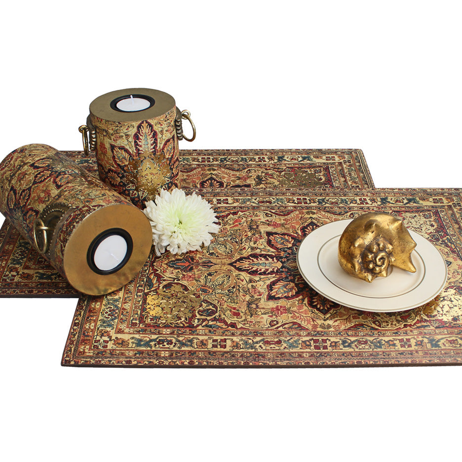 Kanchan Table Placements – Ornament of Gold, Set of Six