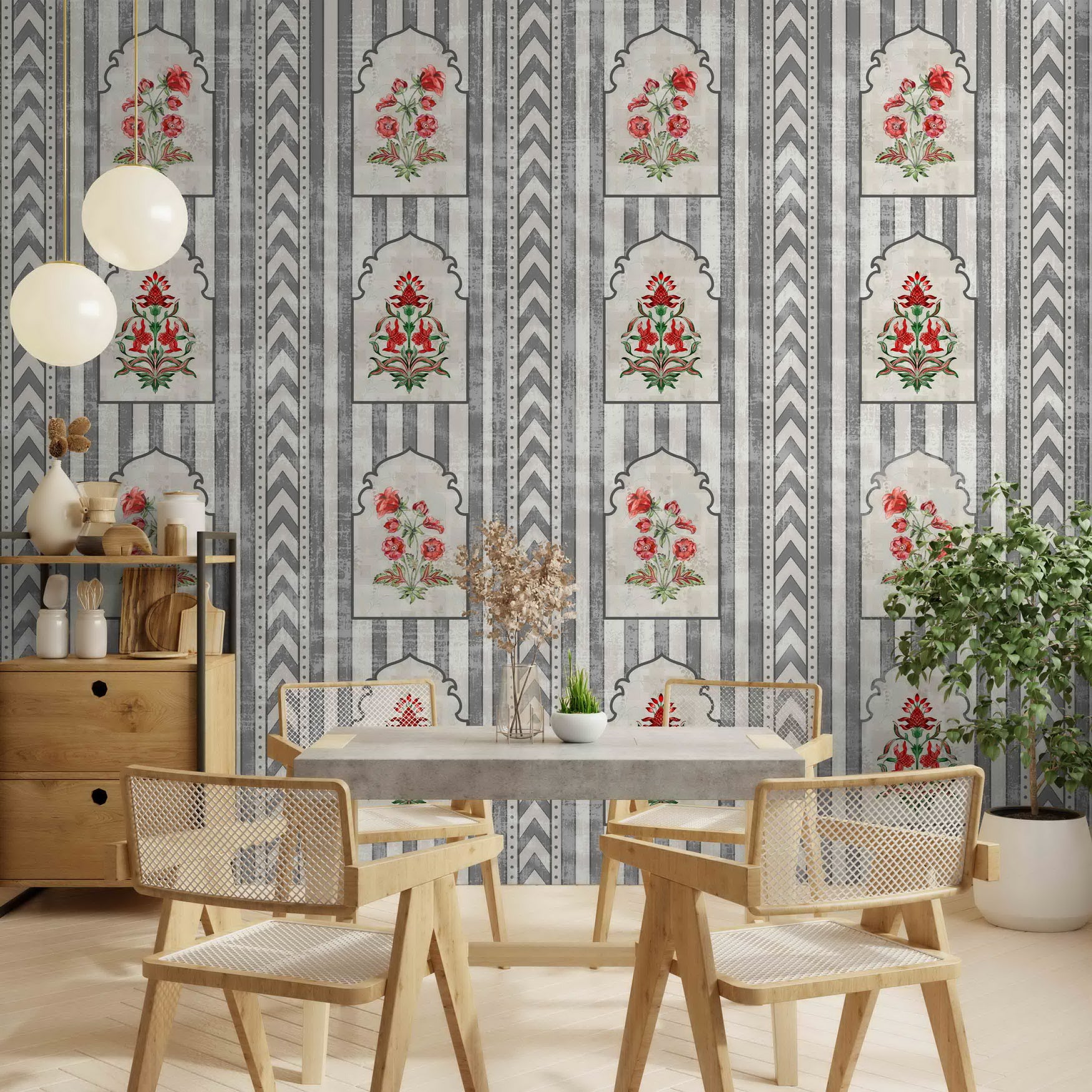 Rose Arches: "Gulab Dwaar" Wallpaper