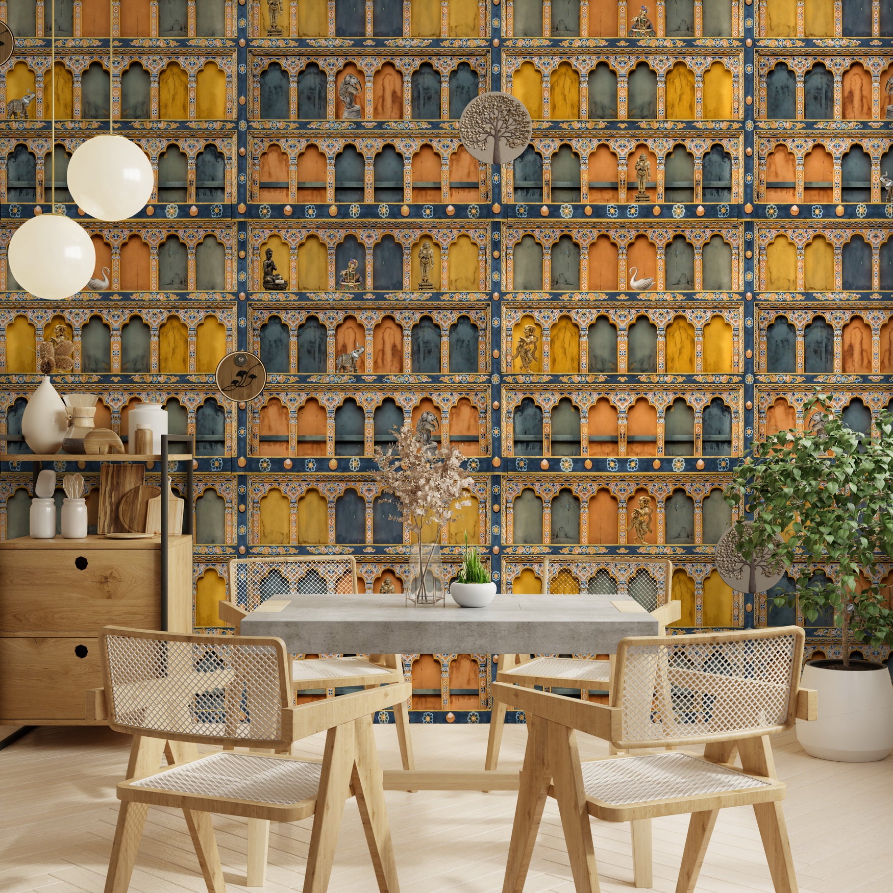 Heritage Arches: "Kala" Wallpaper