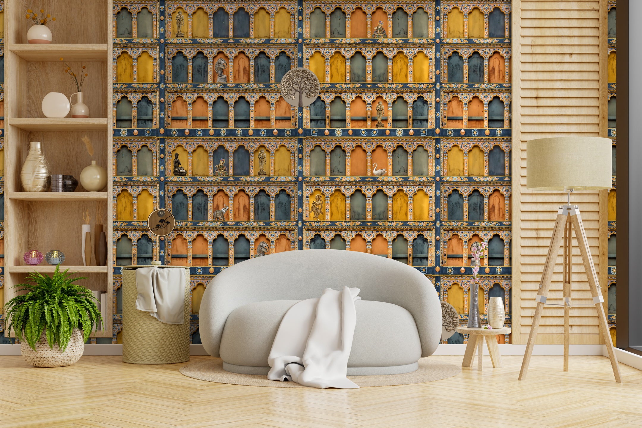 Heritage Arches: "Kala" Wallpaper