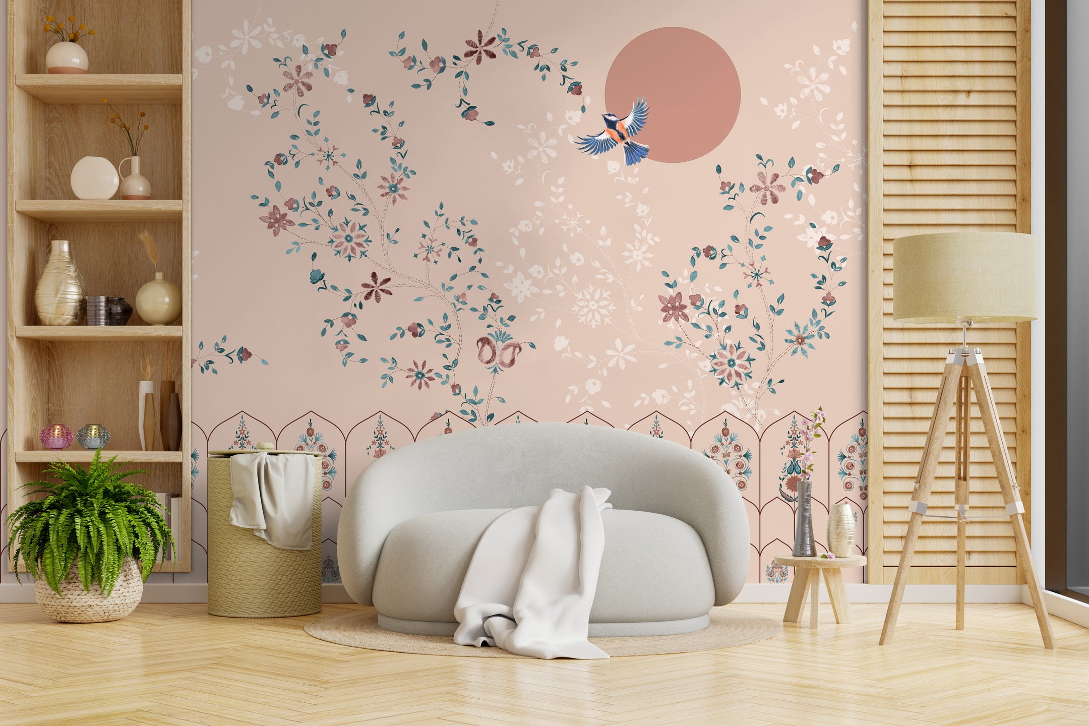 Blossom Symphony: "Rangini Pushp" Wallpaper