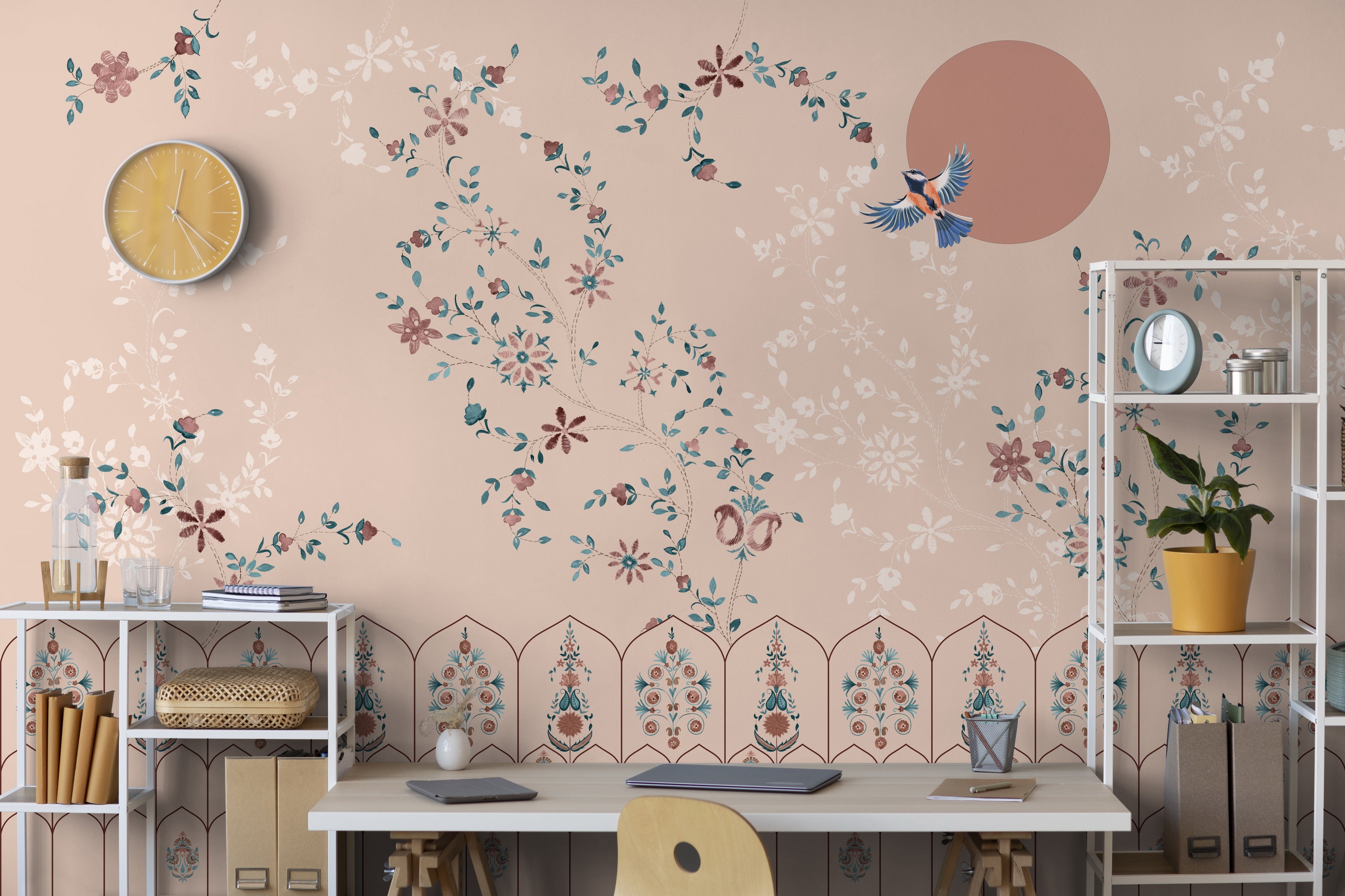 Blossom Symphony: "Rangini Pushp" Wallpaper