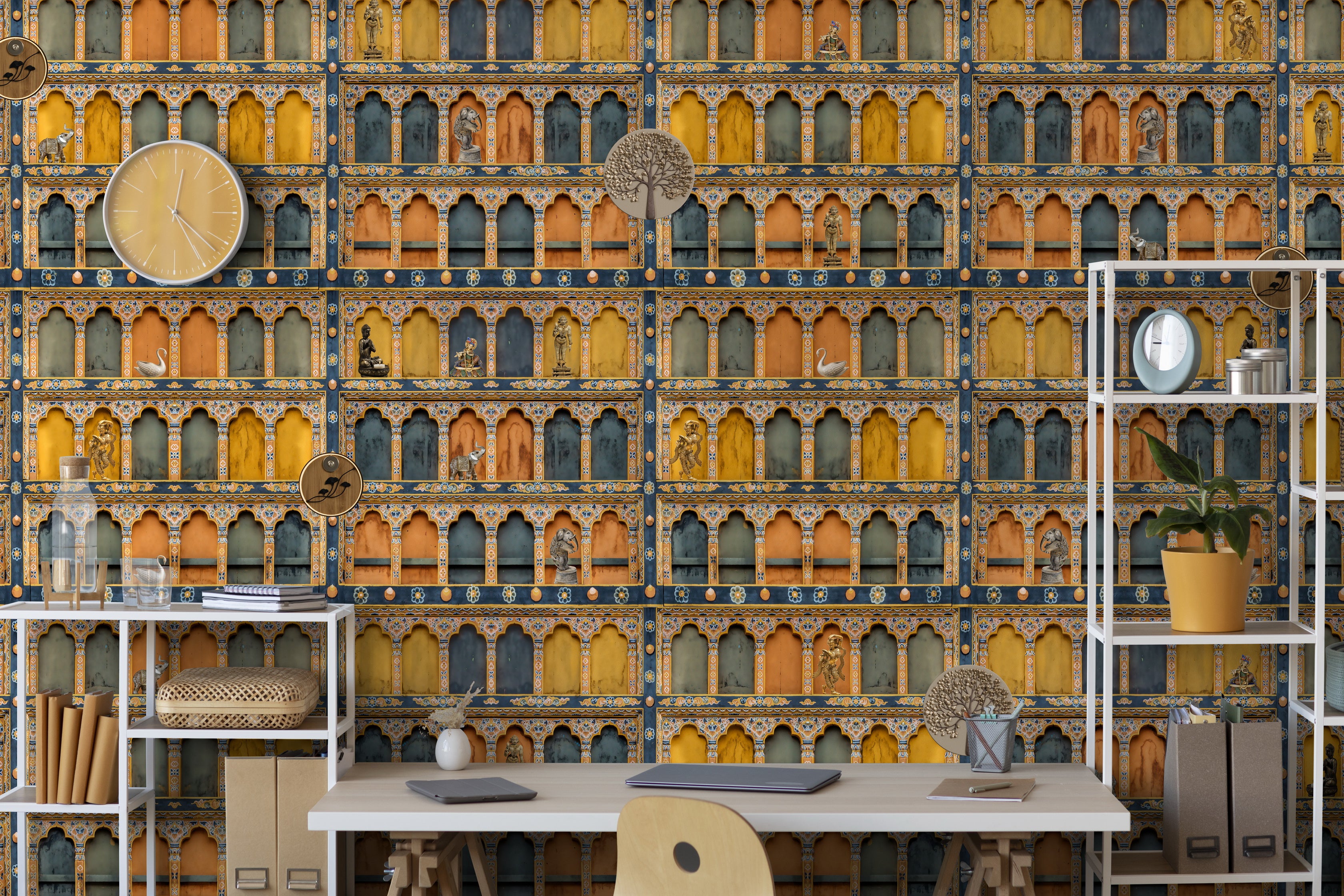 Heritage Arches: "Kala" Wallpaper