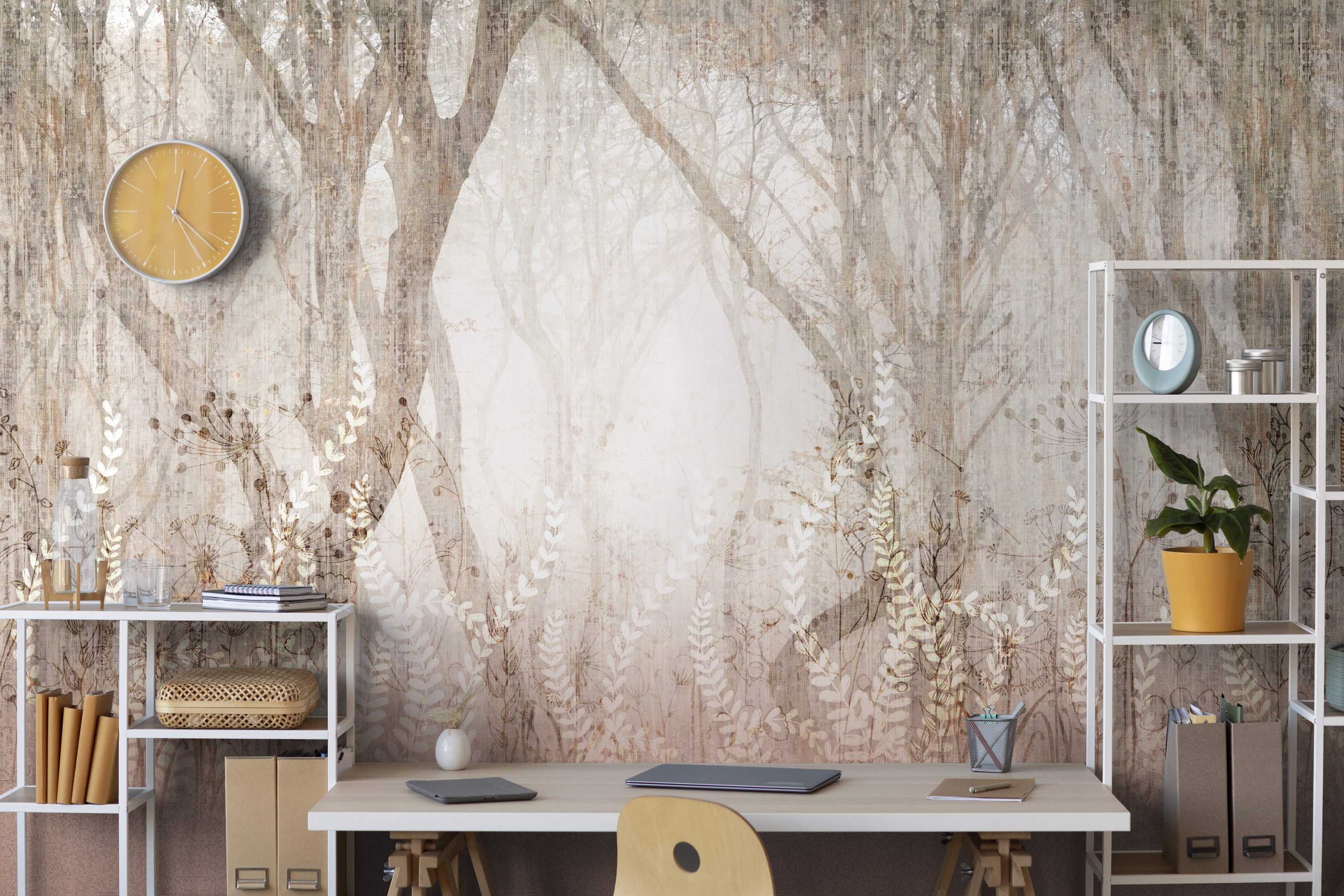 Mystic Canopy: "Aranya" Wallpaper