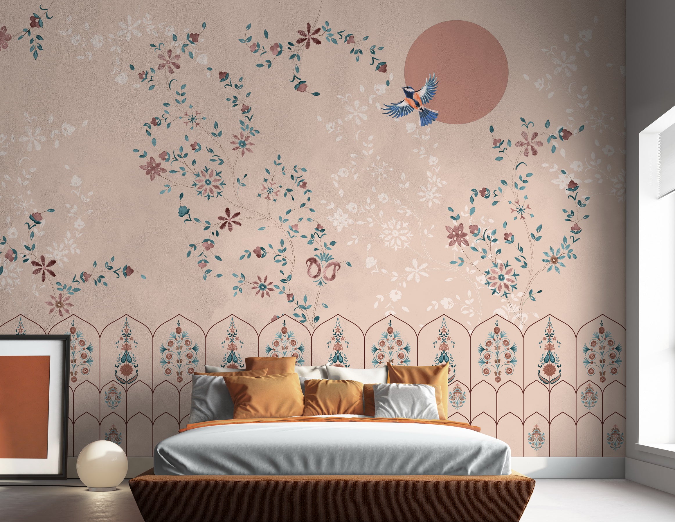 Blossom Symphony: "Rangini Pushp" Wallpaper