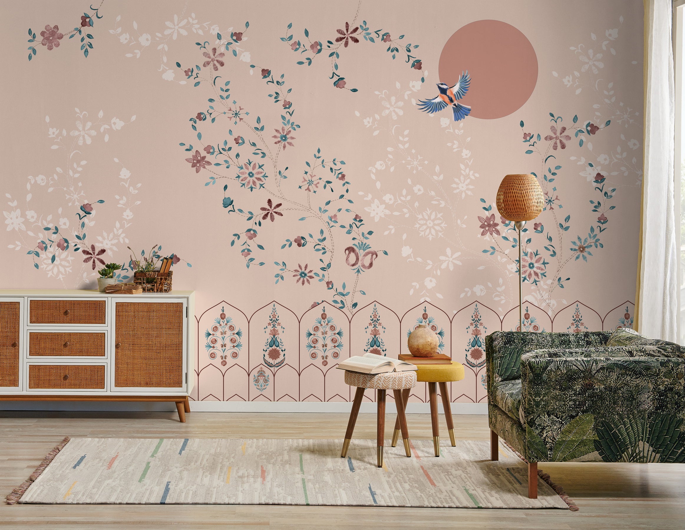 Blossom Symphony: "Rangini Pushp" Wallpaper