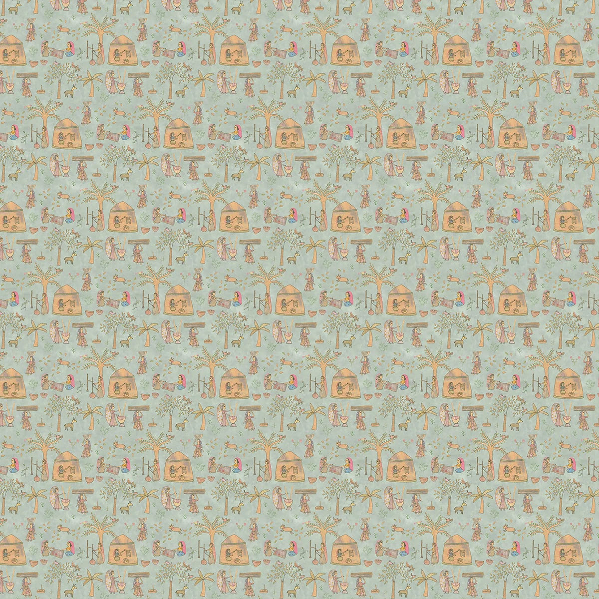 Folk Heritage Story : “Mithila Sujani” Wallpaper