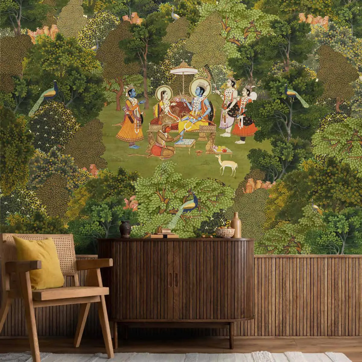 Sacred Forest : “Van Raag” Wallpaper