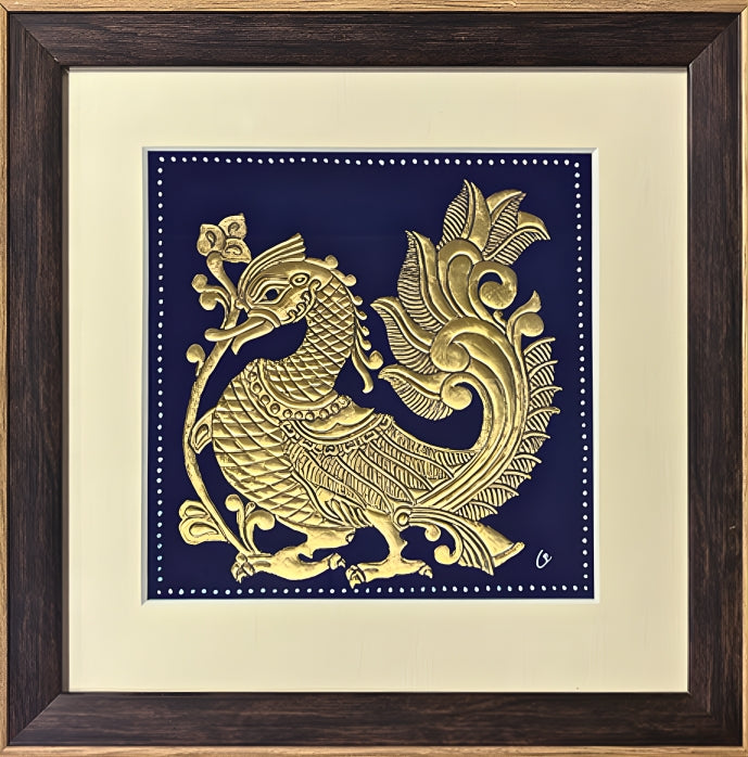 Anna Pakshi - Mysore Painting (22KT Gold Leaf)