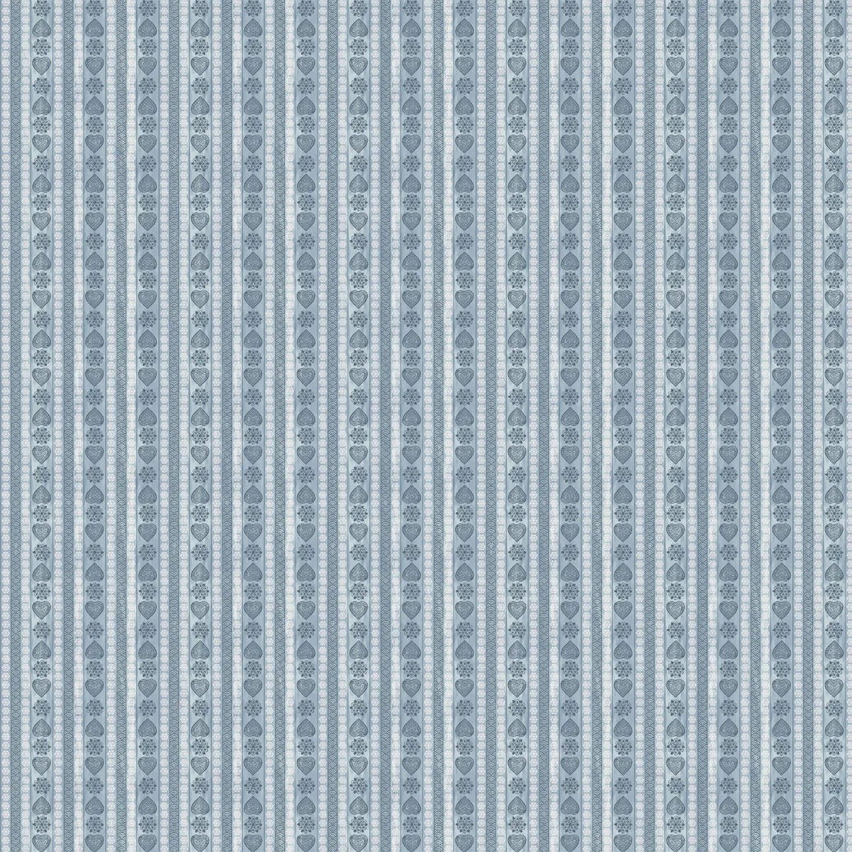 Rajasthani Elegance: "Sarangi" Wallpaper (Indigo)