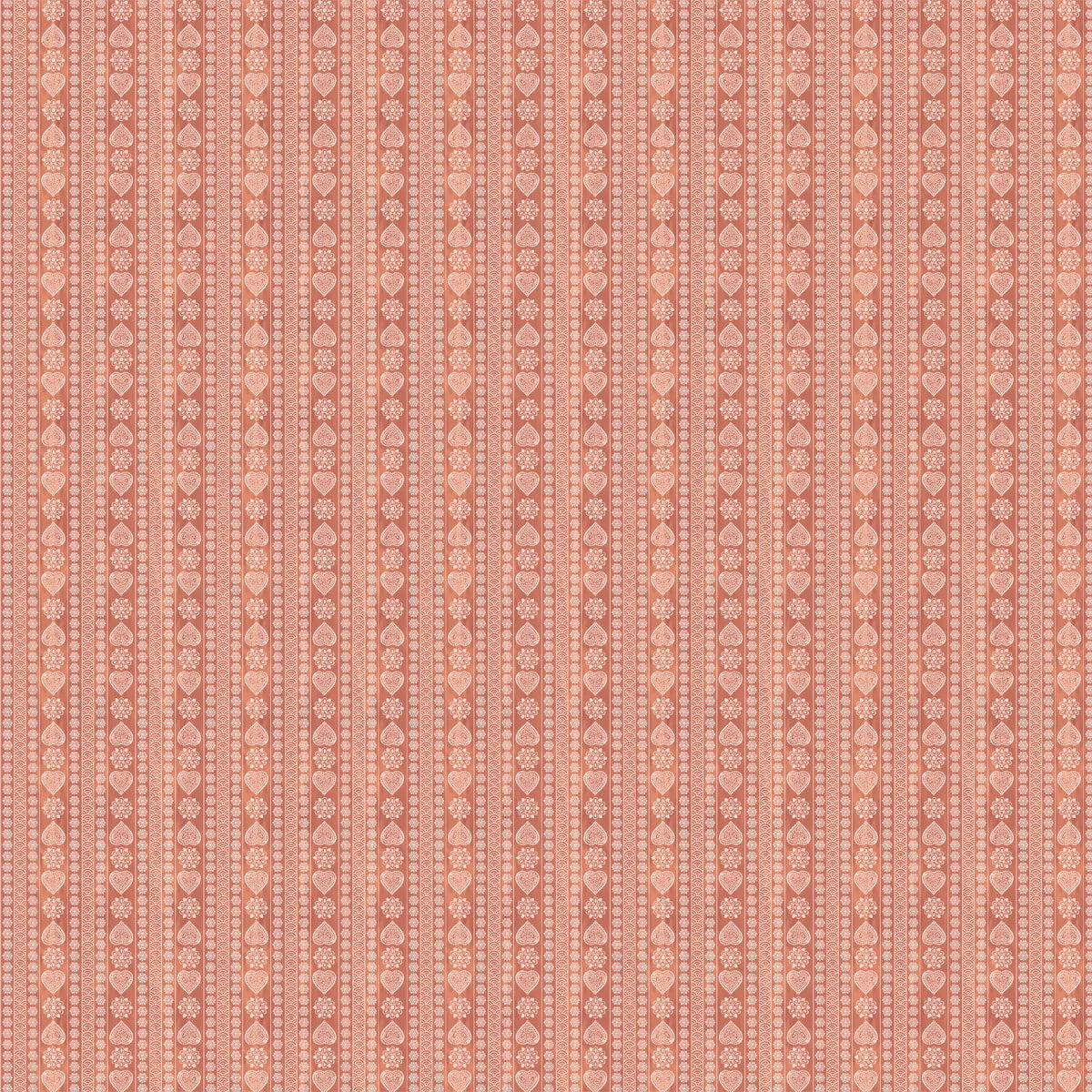 Rajasthani Elegance: "Sarangi" Wallpaper (Rust)