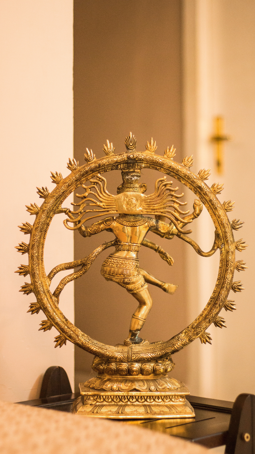 Dancing Shiva 'Nataraja' in Solid Brass