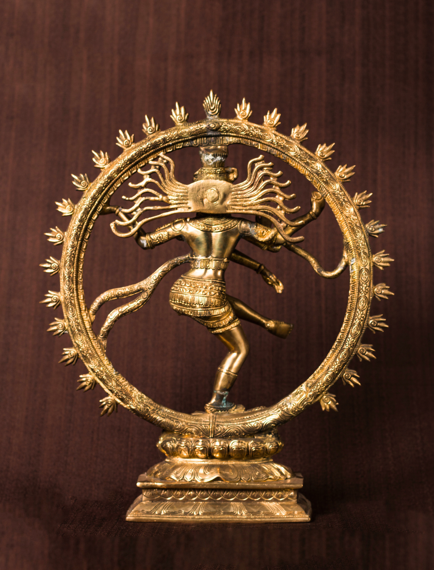 Dancing Shiva 'Nataraja' in Solid Brass