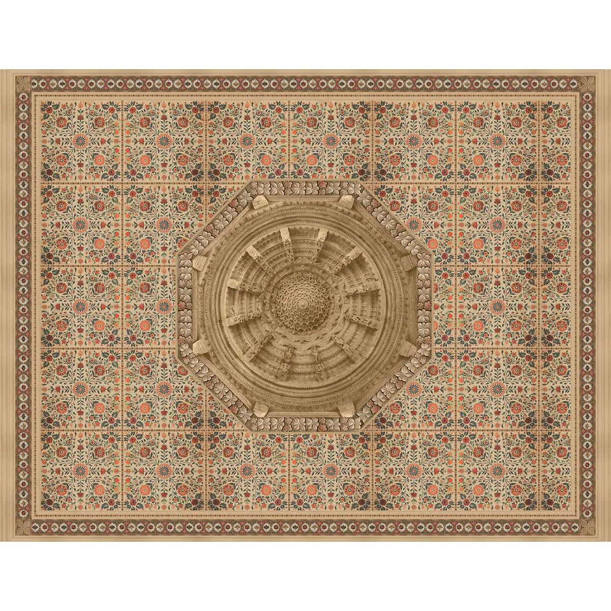 Temple Harmony : “Mandapam” Wallpaper