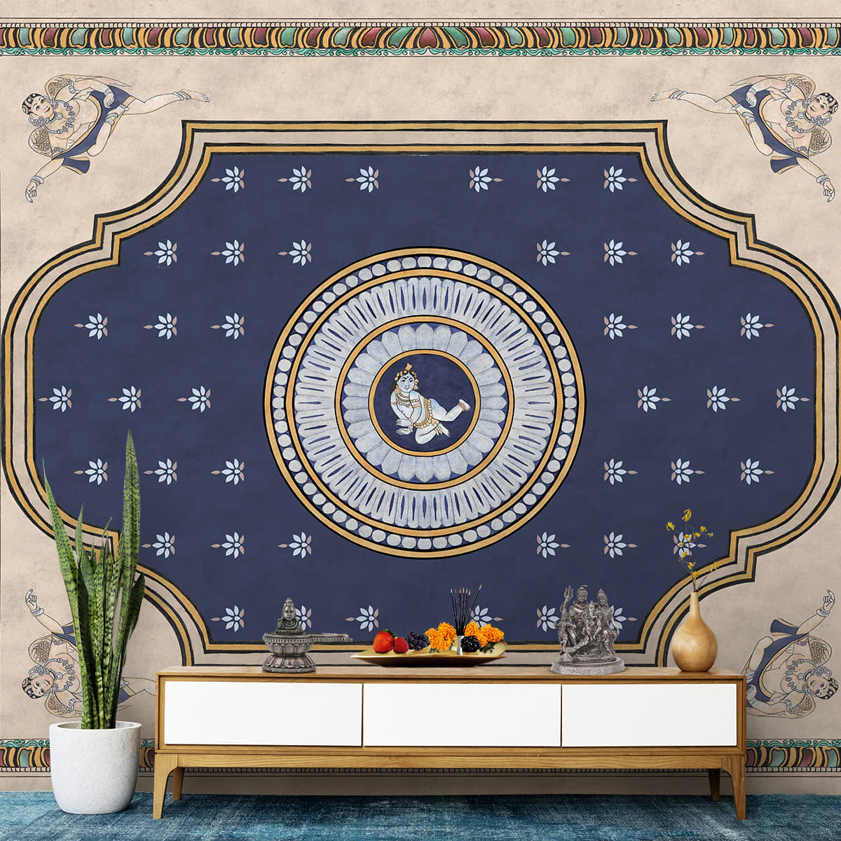 Bal Gopal Indian wallpaper - Customized indian traditional Krishna wallpaper