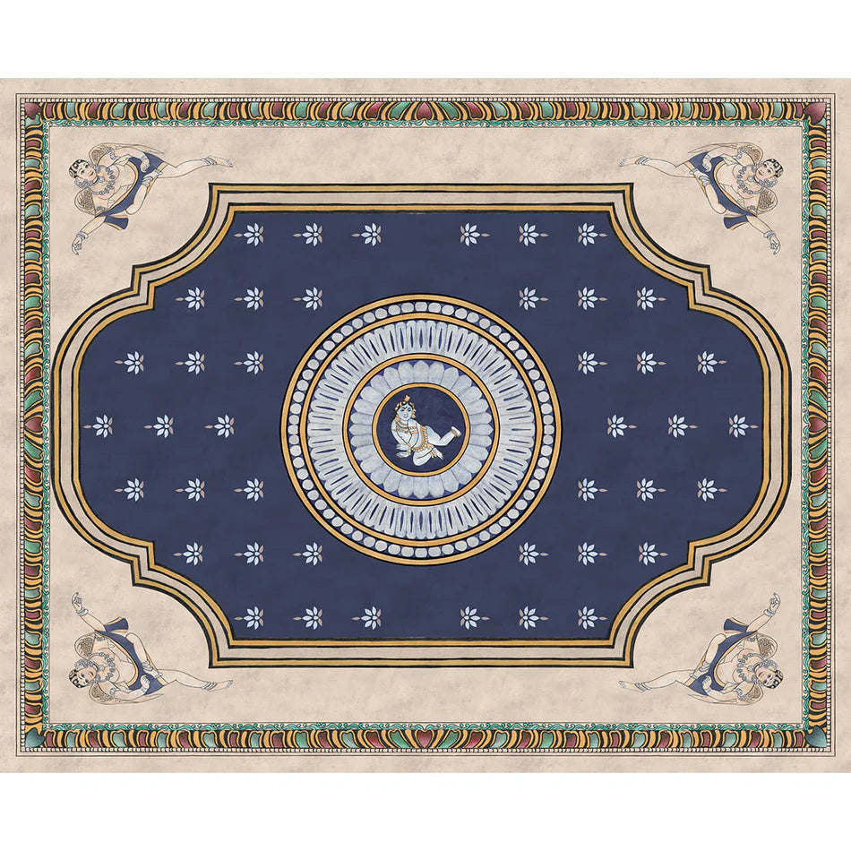 Bal Gopal Indian wallpaper - Customized indian traditional Krishna wallpaper buy now