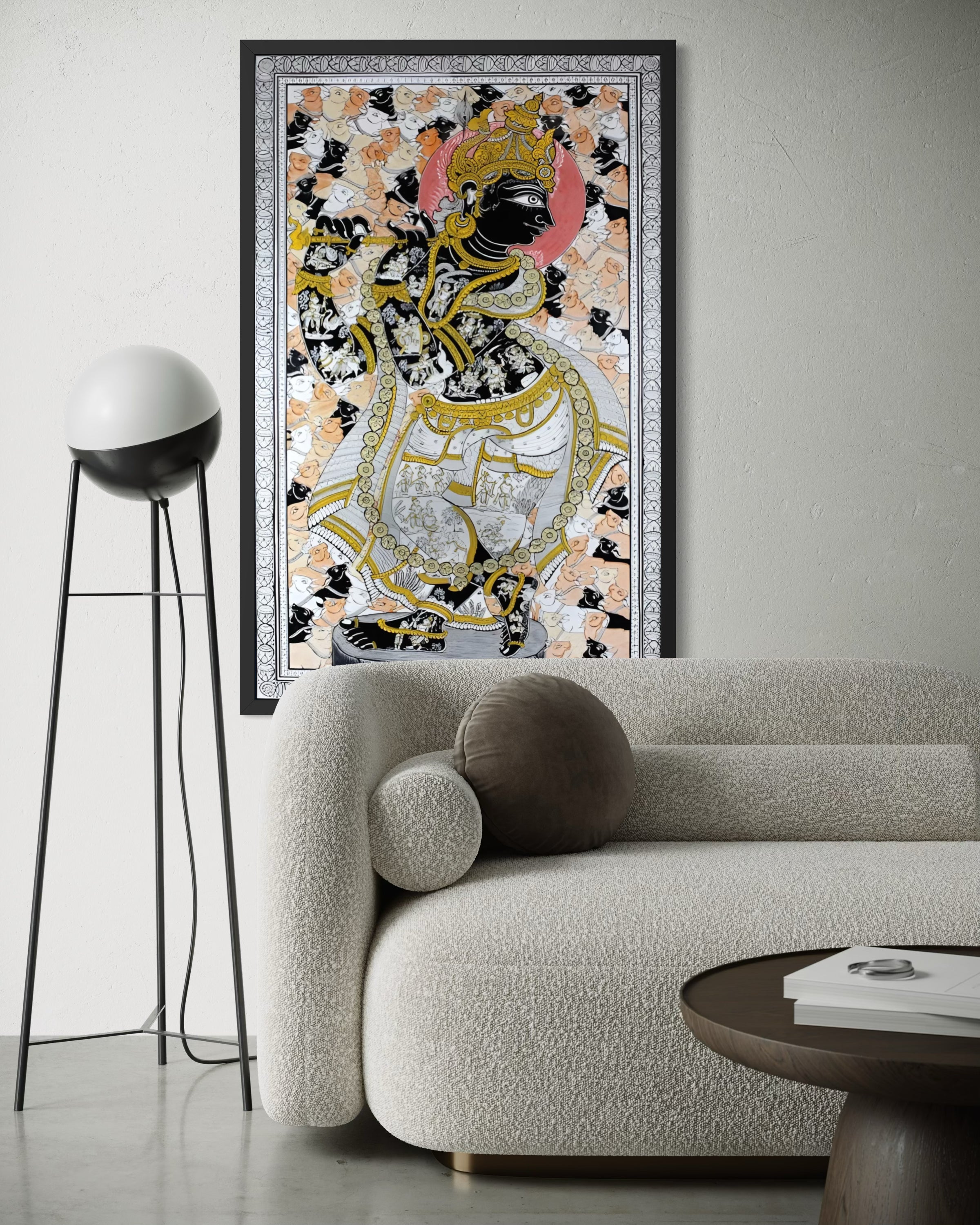 Sacred Narratives of Krishna – Orissa Pattachitra Painting