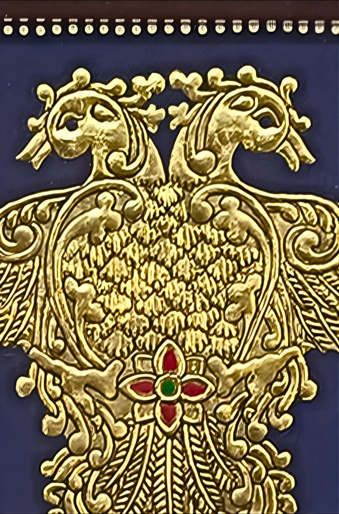 Gandaberunda – Mysore Painting (22KT Gold Leaf)