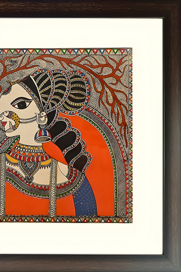 Under the Eternal Sun – Madhubani Painting