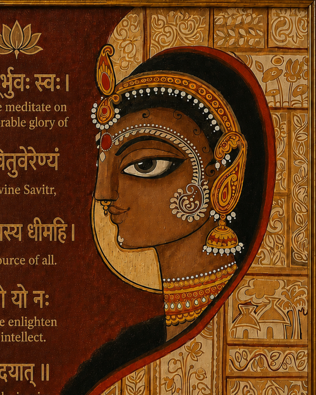 Gayatri: The Sacred Invocation Print