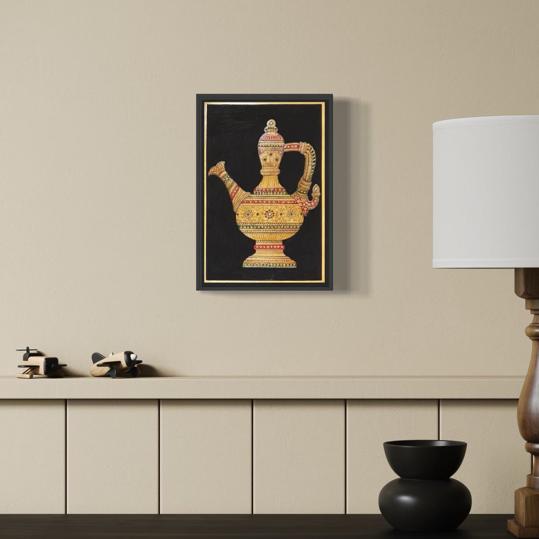 Grace & Guard: Surai and Dagger in the Rajasthani Miniature Tradition