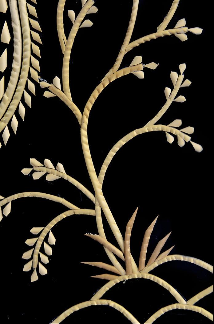 Tree of Life with Peacock – Sikki Heritage Art