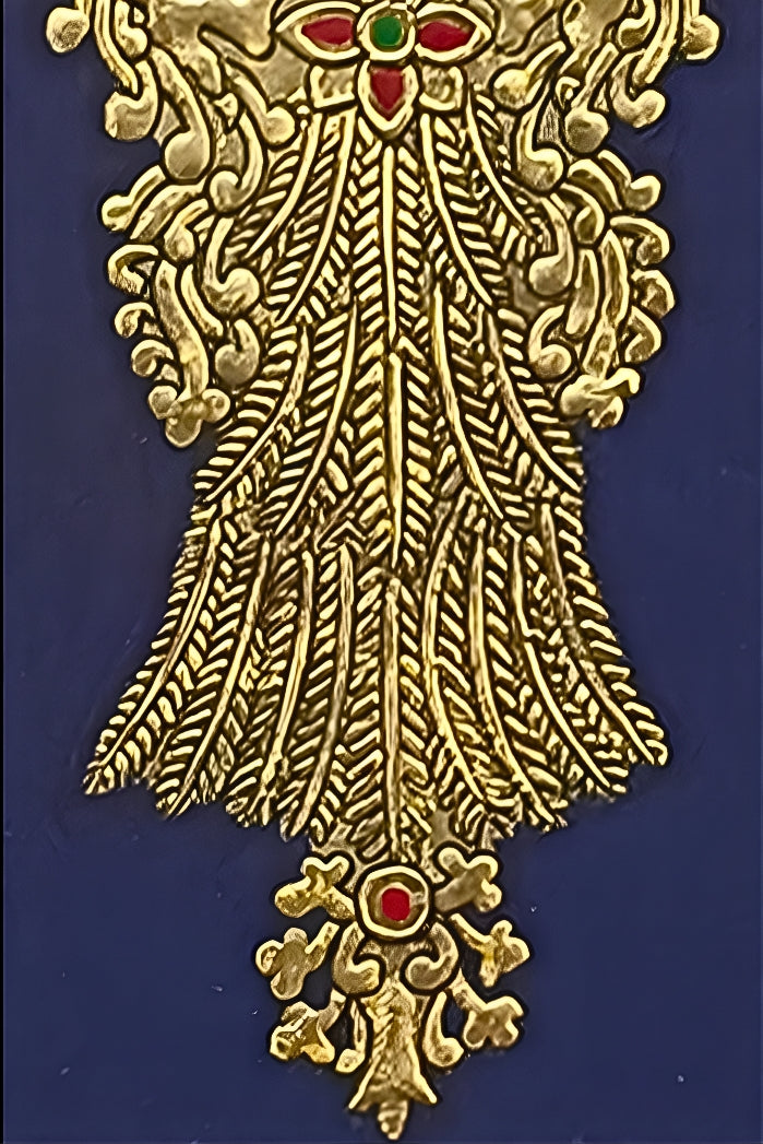 Gandaberunda – Mysore Painting (22KT Gold Leaf)