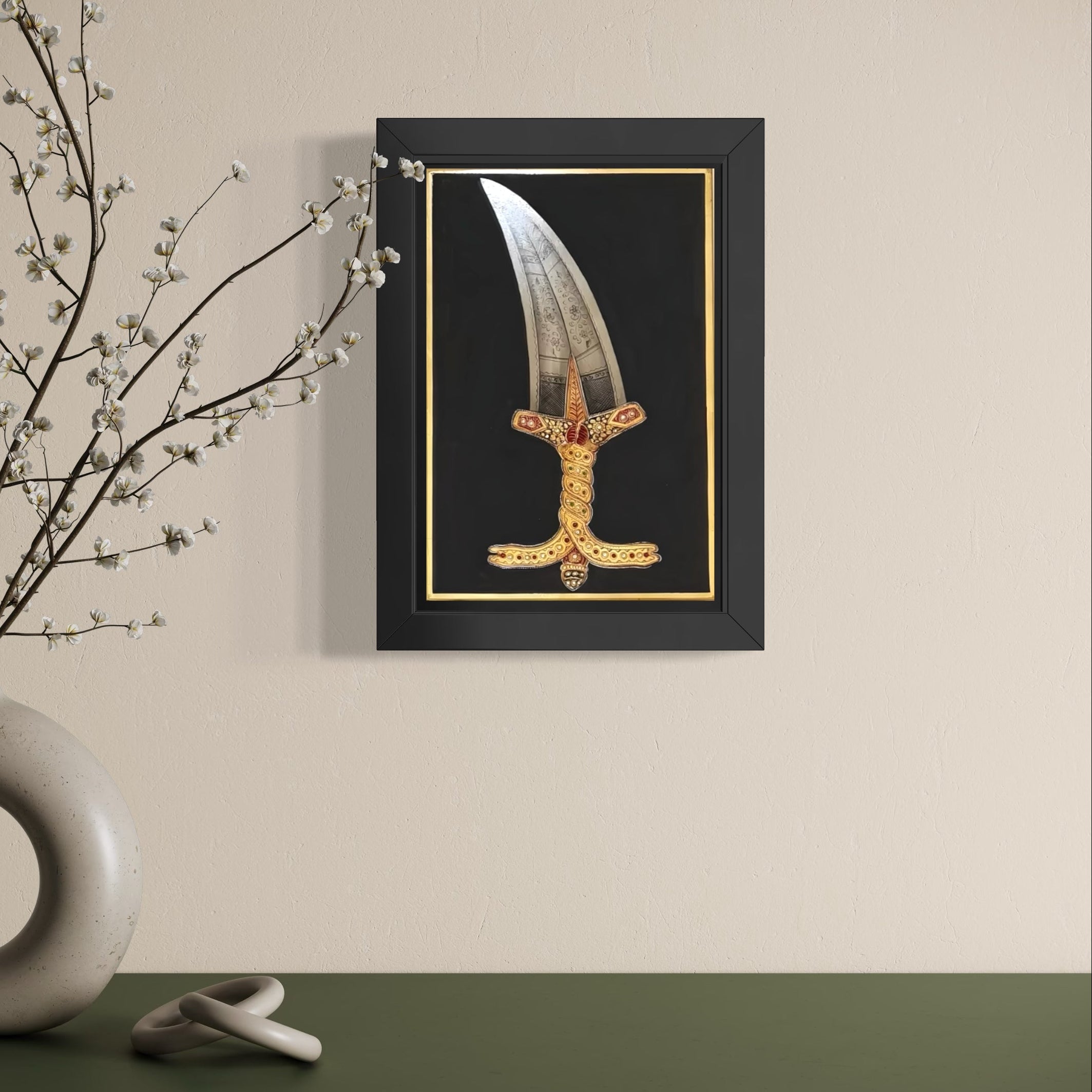 Shastra & Surahi – Emblems of Courtly Grace