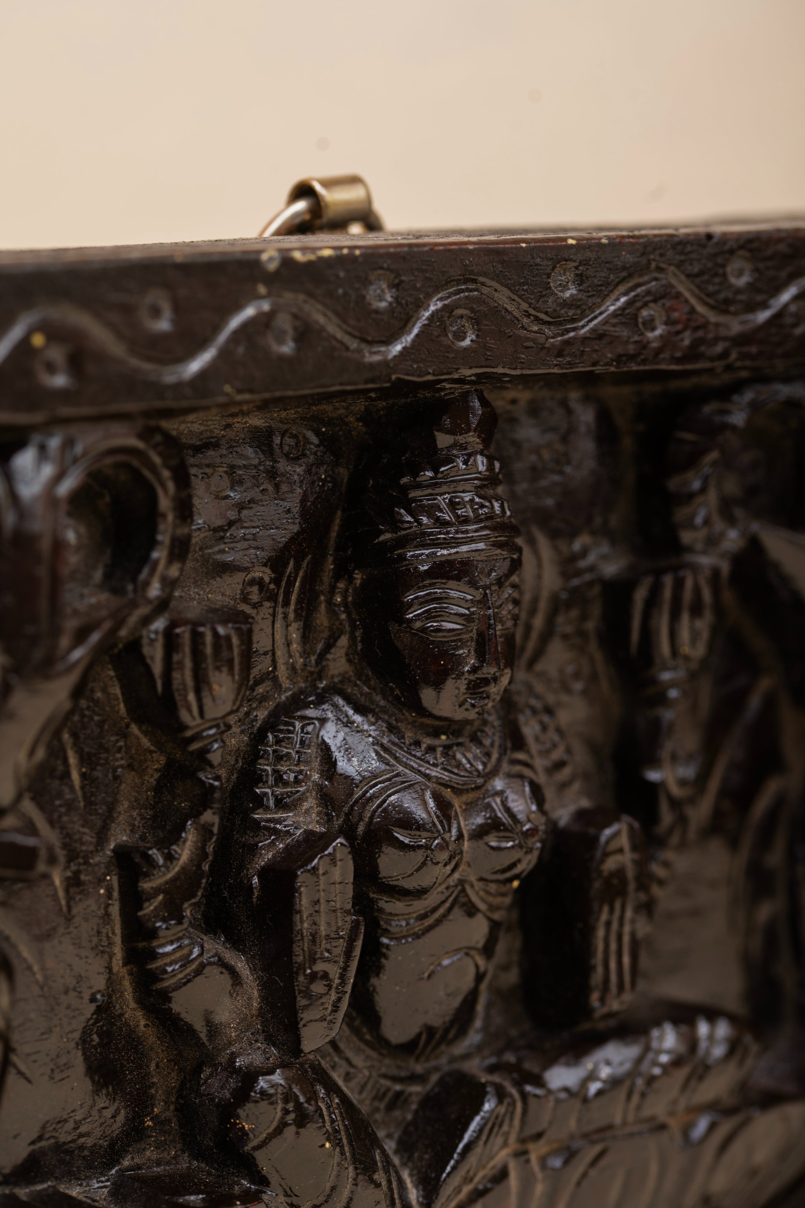 Sabha Rhythm – Carved Panel of Gathering