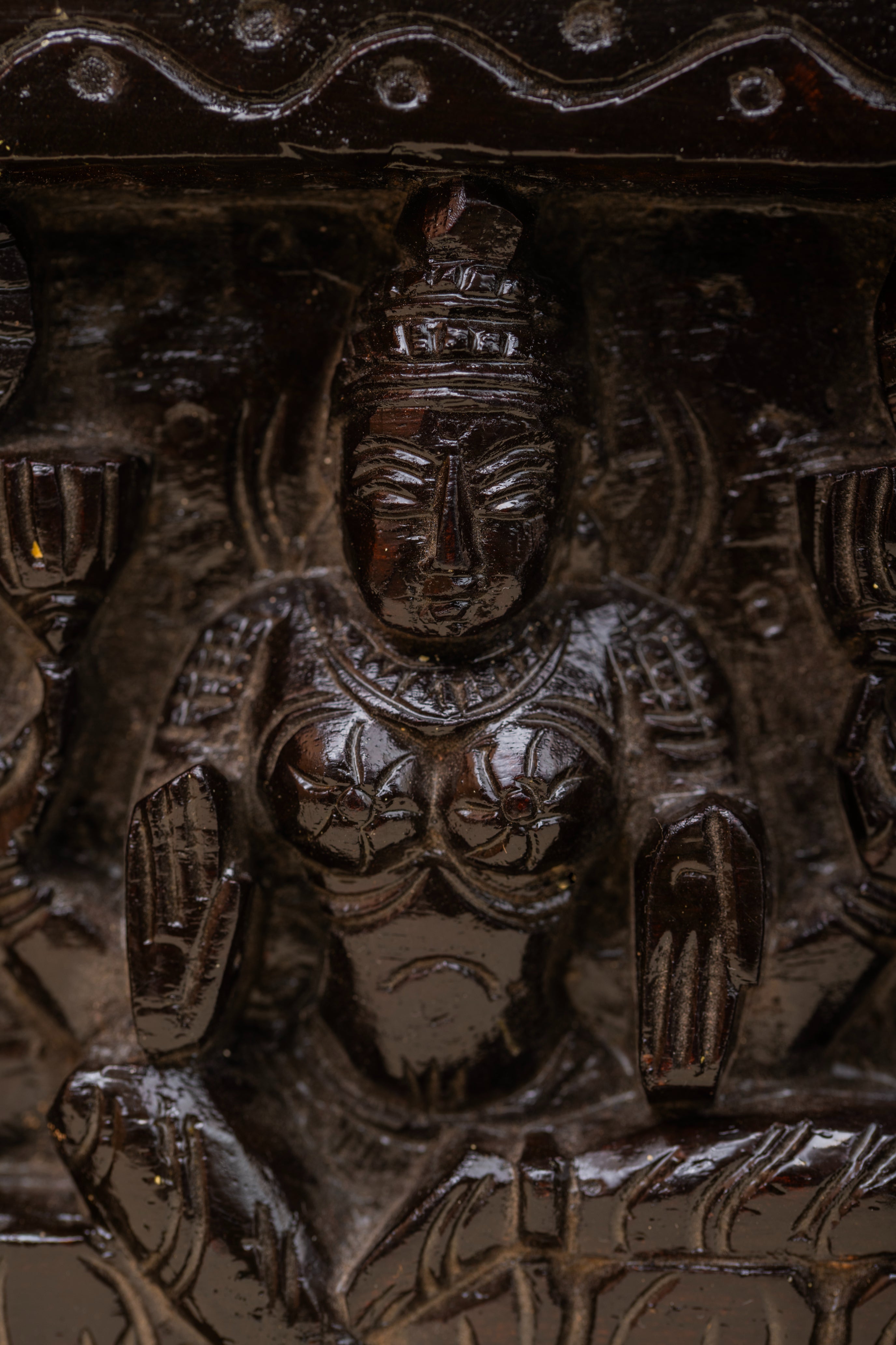 Sabha Rhythm – Carved Panel of Gathering