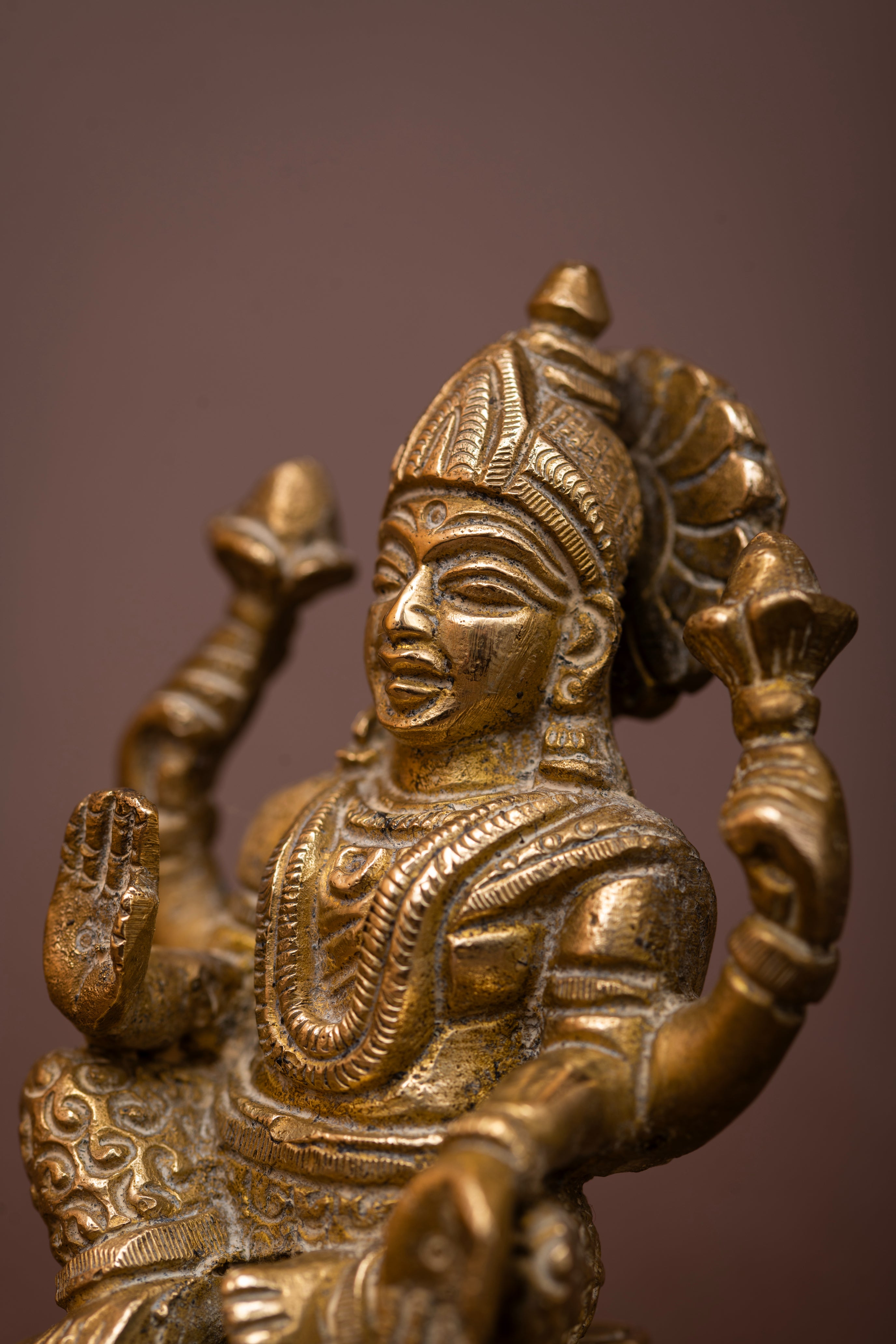 Padmanabha Roop Brass Sculpture