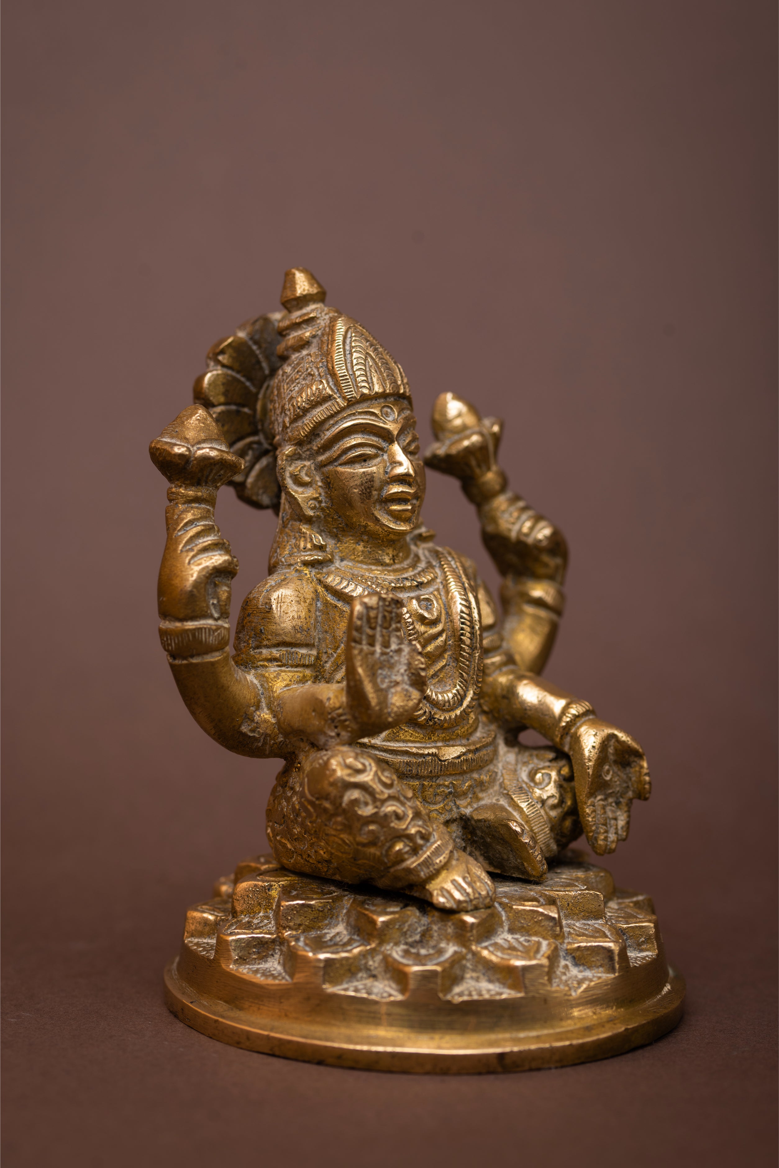 Padmanabha Roop Brass Sculpture