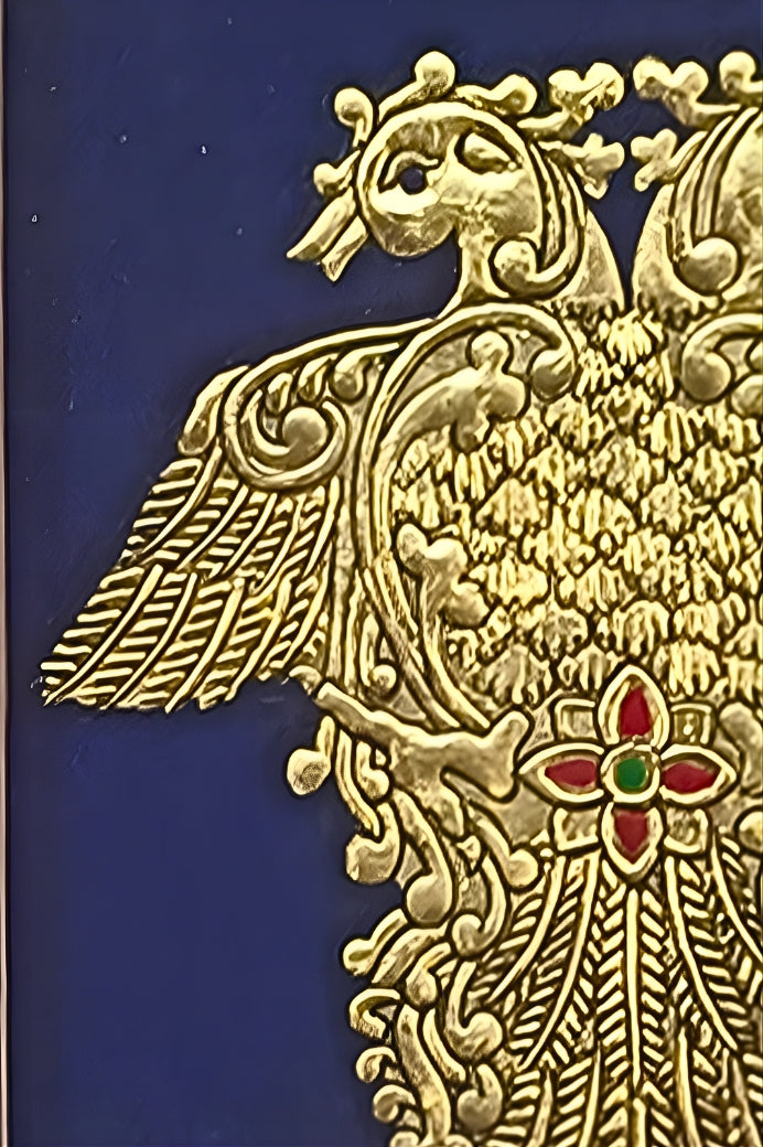 Gandaberunda – Mysore Painting (22KT Gold Leaf)