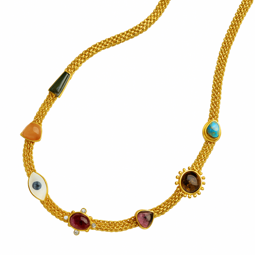 Balancing Act Choker Necklace