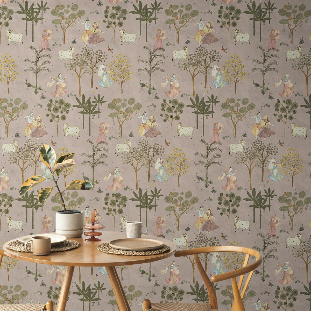 Divine Melody : “Murali Radha Krishna” Wallpaper