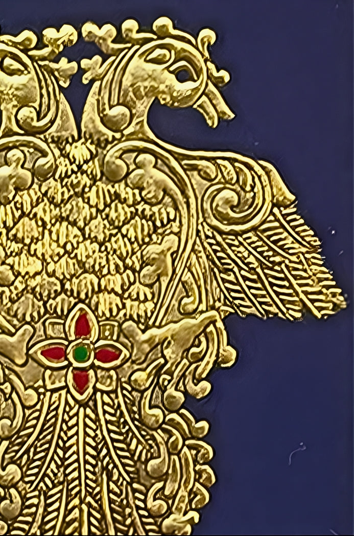 Gandaberunda – Mysore Painting (22KT Gold Leaf)