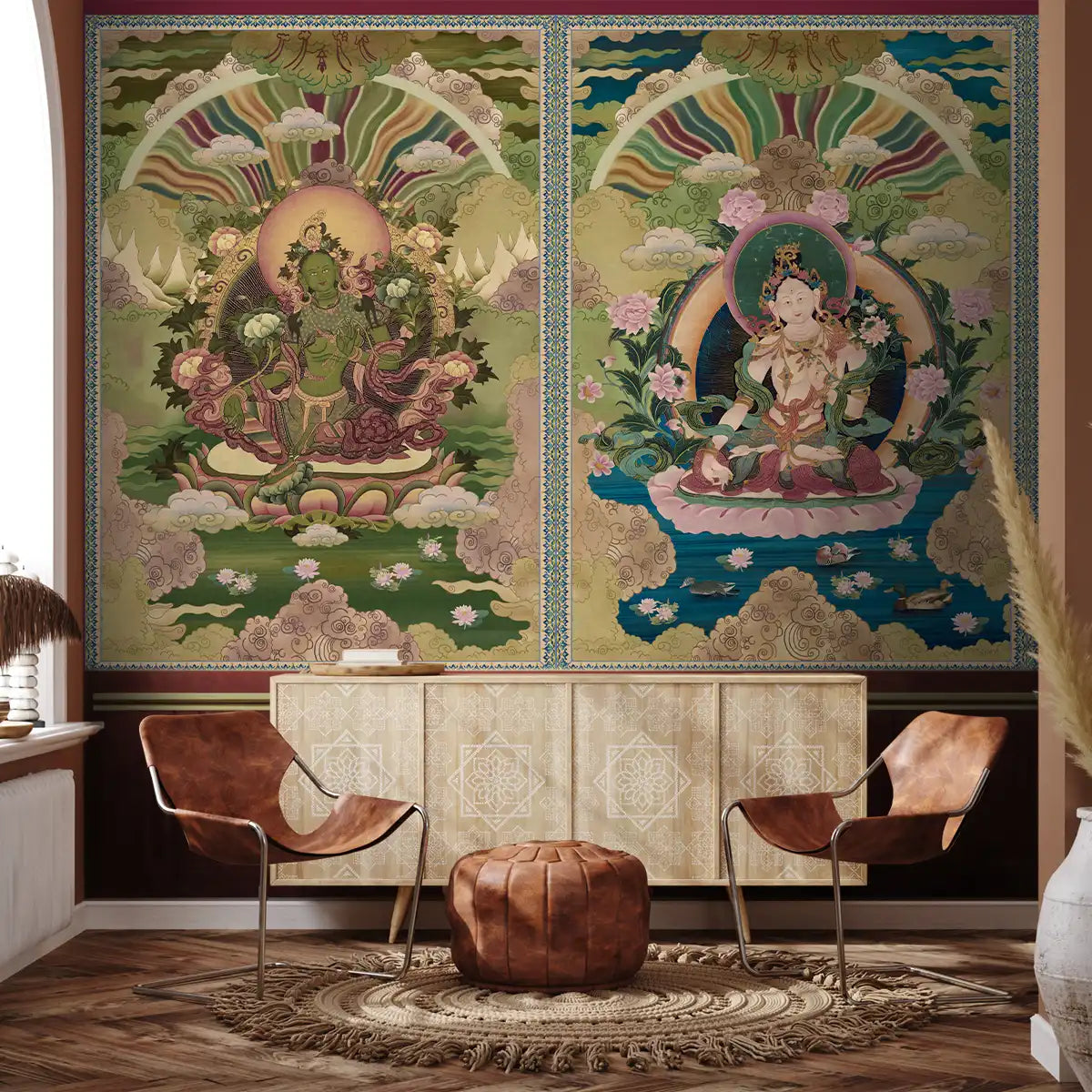 Sacred Stillness : “Tara Buddha” Wallpaper