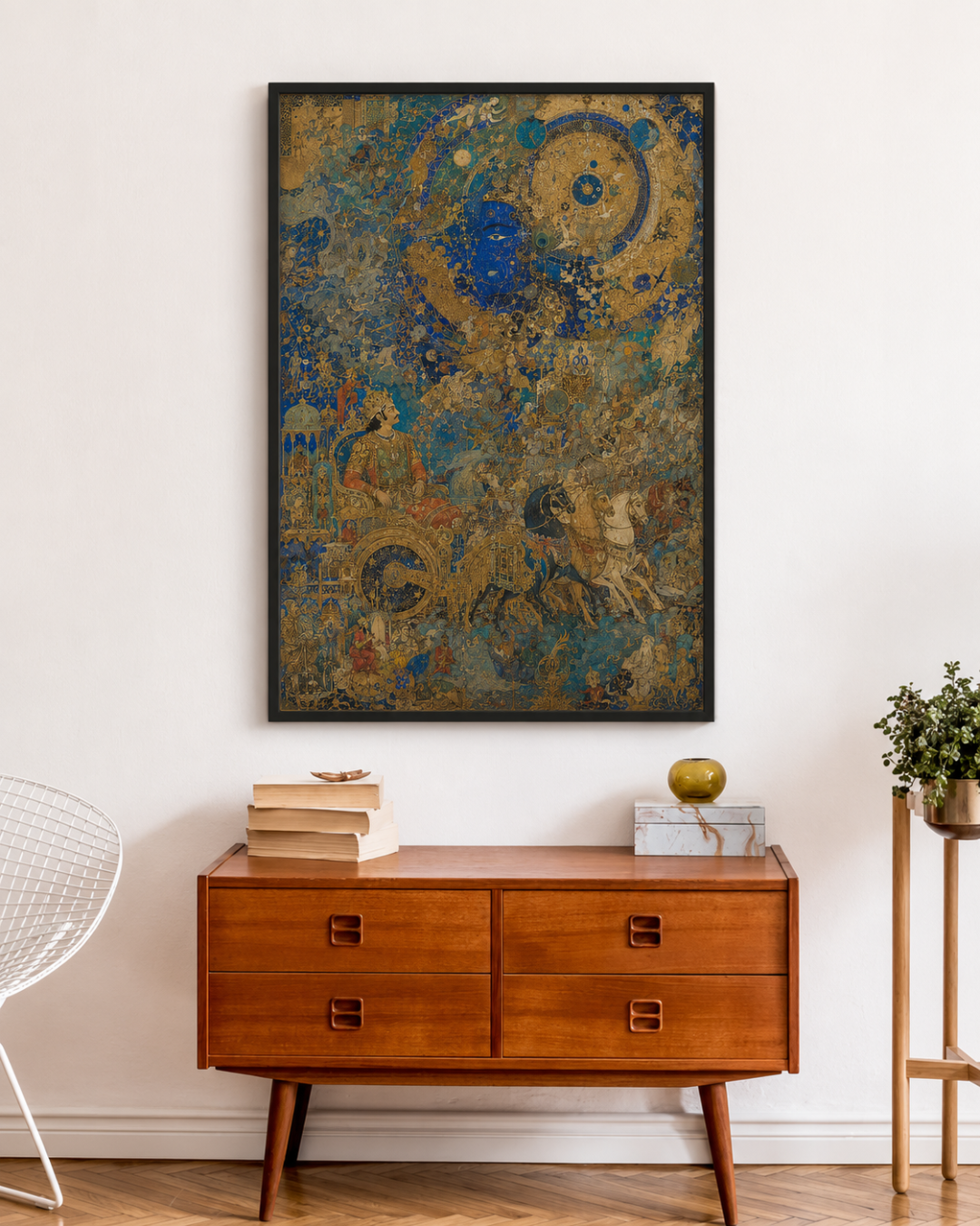 Smriti — Arjuna's Return to Clarity, Chapter Eighteen, Canvas Cloth Print