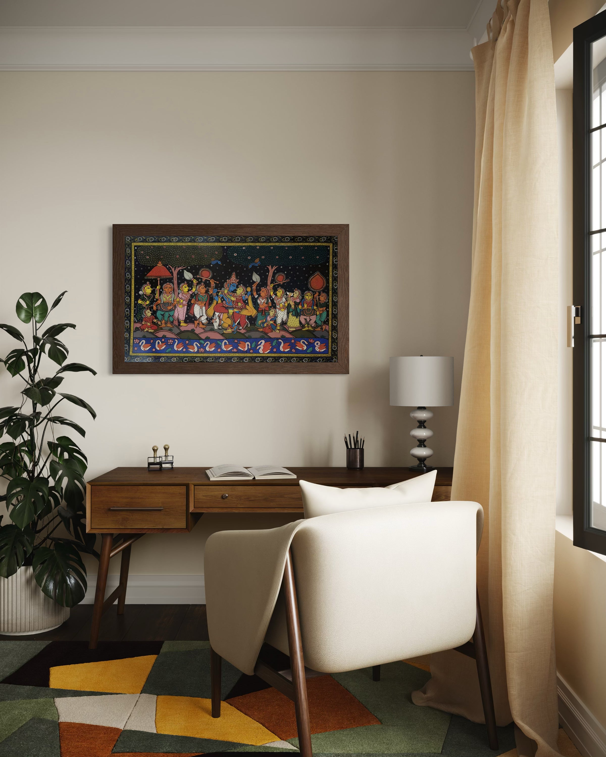 Orissa Pattachitra – Radha Krishna Rasaleela