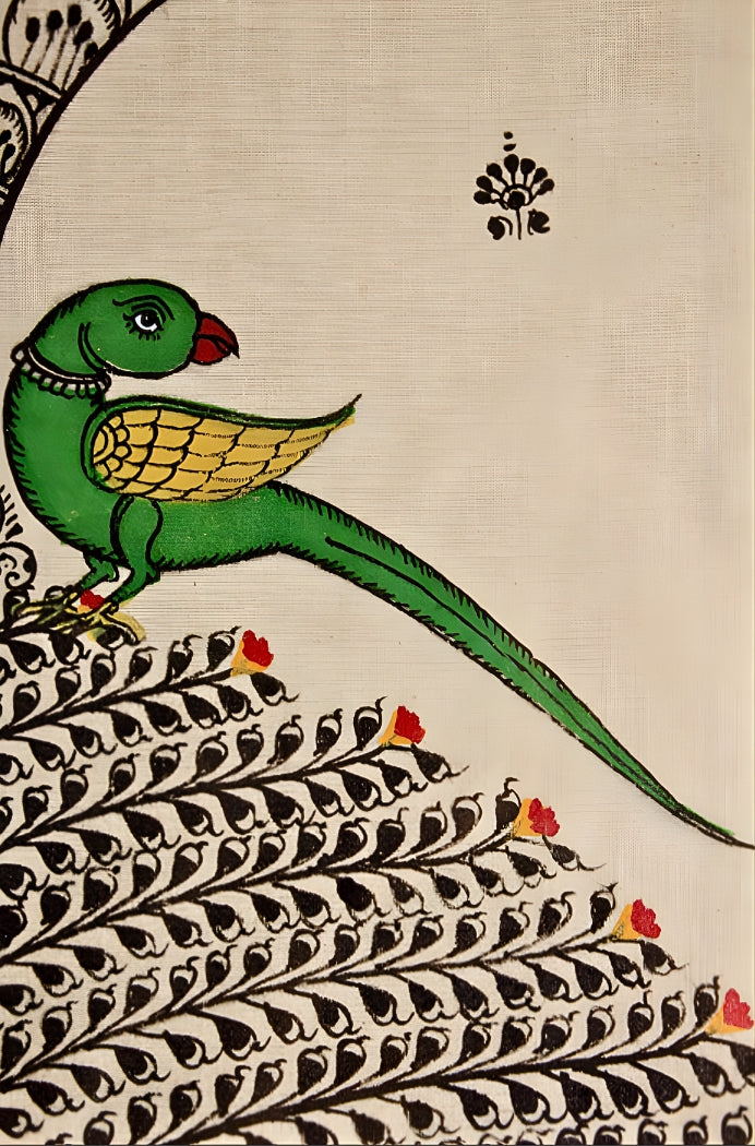 Eternal Balance: Tree of Life – Orissa Pattachitra Painting