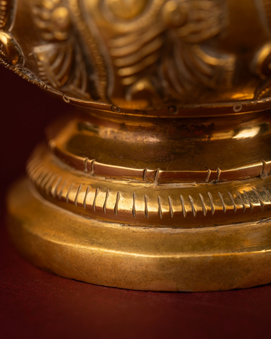 Engraved Brass Kalash