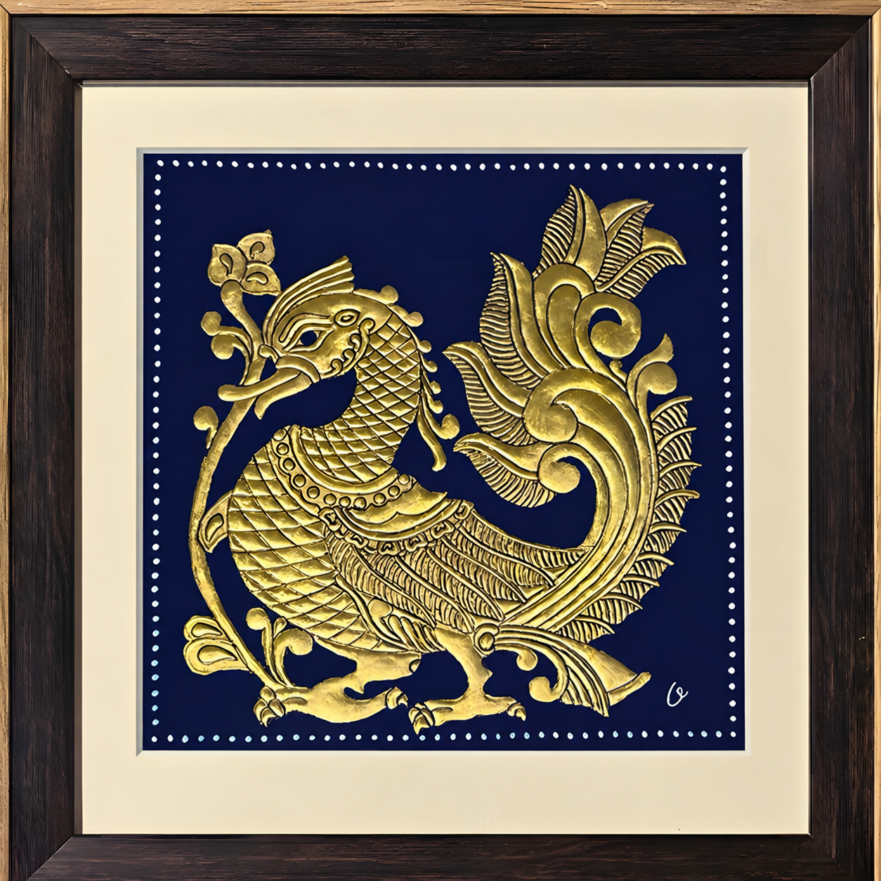 Anna Pakshi - Mysore Painting (22KT Gold Leaf)
