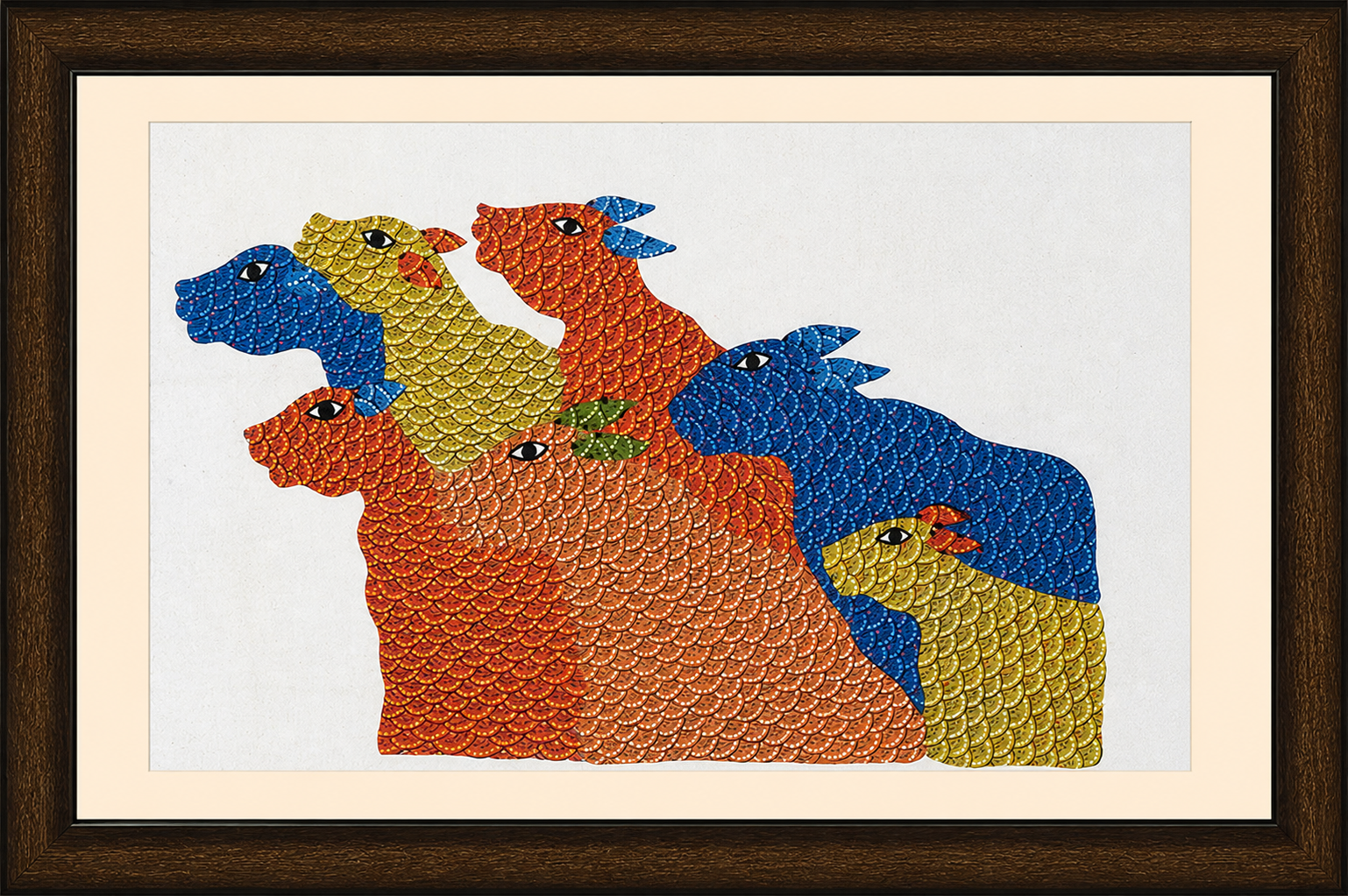 Vriksha Leela – “Sacred Grove” Gond Art