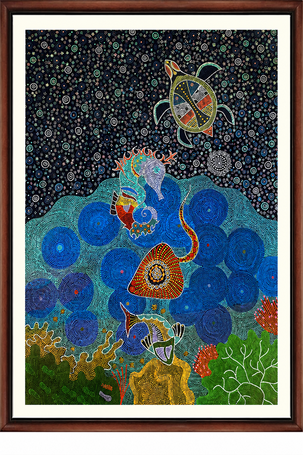 Samudra Kathā – “Deep Sea” Gond Art