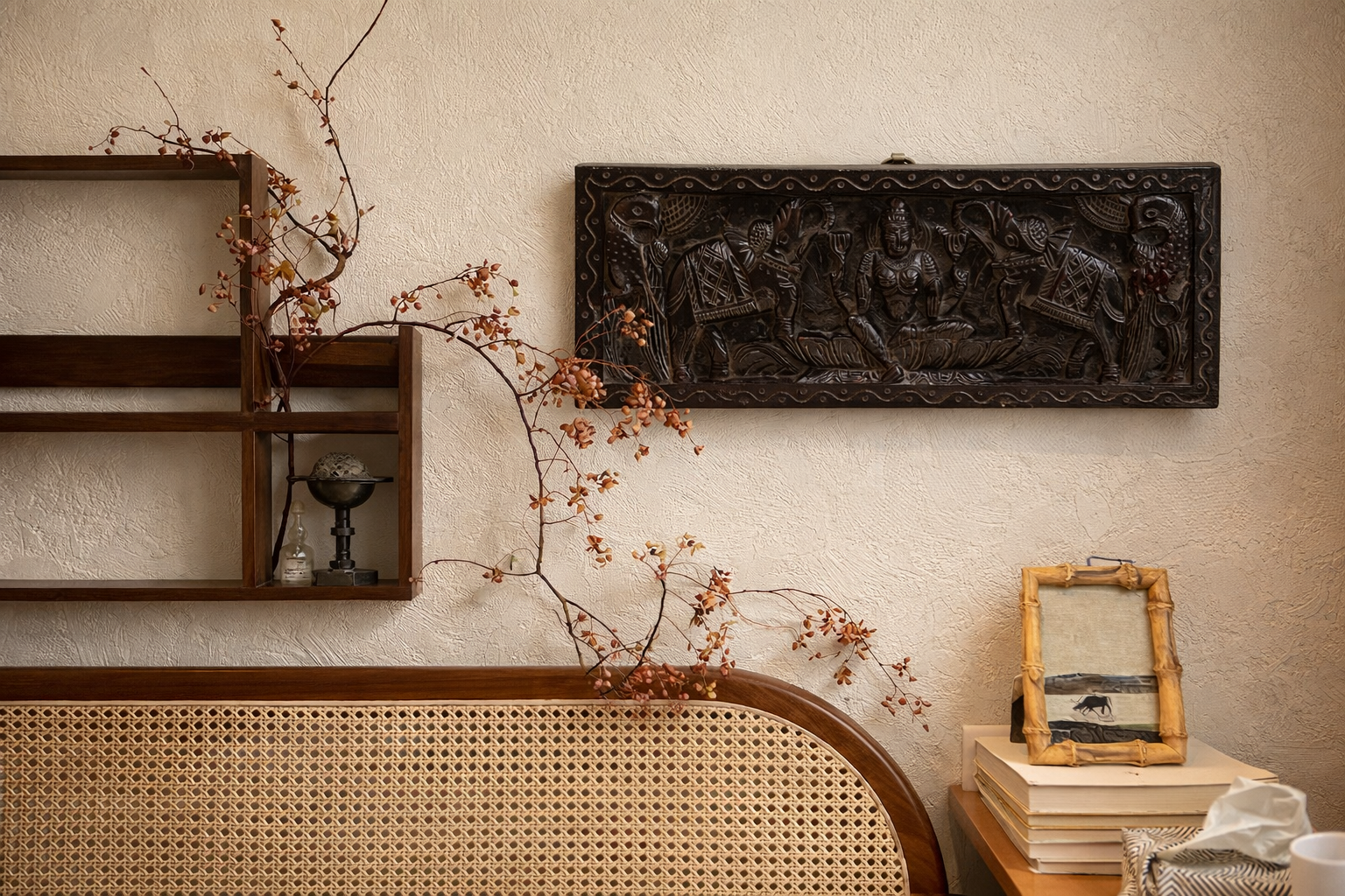 Sabha Rhythm – Carved Panel of Gathering