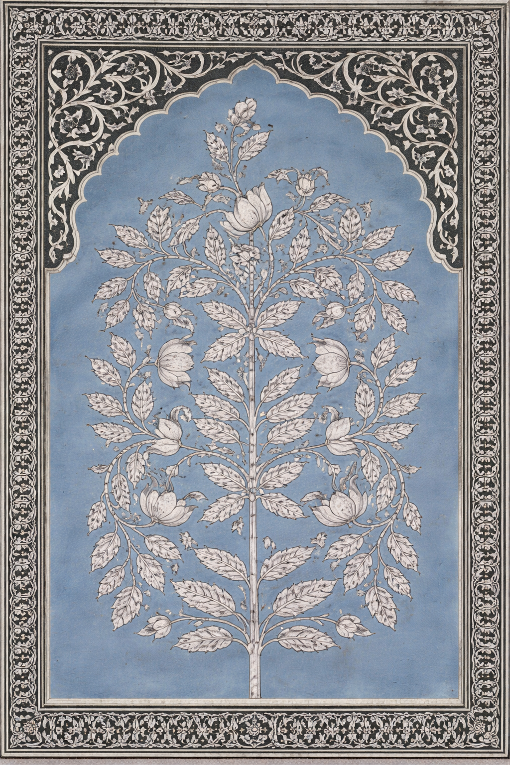Set of 2 Flower Paintings